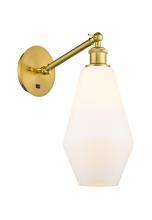 Innovations Lighting 317-1W-SG-G651-7 - Cindyrella - 1 Light - 7 inch - Satin Gold - Adjustable Sconce