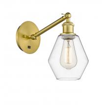 Innovations Lighting 317-1W-SG-G652-6 - Cindyrella - 1 Light - 6 inch - Satin Gold - Adjustable Sconce