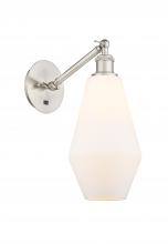 Innovations Lighting 317-1W-SN-G651-7 - Cindyrella - 1 Light - 7 inch - Brushed Satin Nickel - Adjustable Sconce