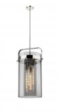 Innovations Lighting 413-4SL-PN-G413-4S-12SM - Pilaster - 4 Light - 12 inch - Polished Nickel - Pendant