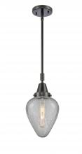 Innovations Lighting 447-1S-BK-G165 - Geneseo - 1 Light - 7 inch - Matte Black - Mini Pendant