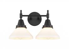 Innovations Lighting 447-2W-BK-G4471 - Caden - 2 Light - 17 inch - Matte Black - Bath Vanity Light