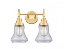  447-2W-SG-G192 - Bellmont - 2 Light - 15 inch - Satin Gold - Bath Vanity Light