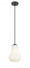 Innovations Lighting 490-1P-BK-G571-7 - Fairfield - 1 Light - 7 inch - Matte Black - Cord hung - Mini Pendant