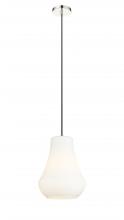 Innovations Lighting 491-1P-PN-G571-12 - Fairfield - 1 Light - 12 inch - Polished Nickel - Cord hung - Mini Pendant