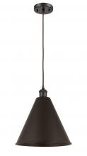 Innovations Lighting 516-1P-OB-MBC-16-OB - Berkshire - 1 Light - 16 inch - Oil Rubbed Bronze - Cord hung - Mini Pendant