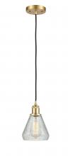 Innovations Lighting 516-1P-SG-G275-LED - Conesus - 1 Light - 6 inch - Satin Gold - Cord hung - Mini Pendant