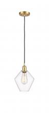 Innovations Lighting 516-1P-SG-G652-8 - Cindyrella - 1 Light - 8 inch - Satin Gold - Cord hung - Mini Pendant