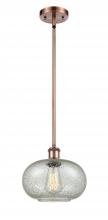 Innovations Lighting 516-1S-AC-G249 - Gorham - 1 Light - 10 inch - Antique Copper - Mini Pendant