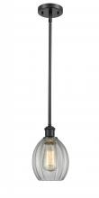 Innovations Lighting 516-1S-BK-G82 - Eaton - 1 Light - 6 inch - Matte Black - Mini Pendant