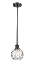 Innovations Lighting 516-1S-OB-G1215-6 - Athens Water Glass - 1 Light - 6 inch - Oil Rubbed Bronze - Mini Pendant