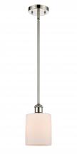 Innovations Lighting 516-1S-PN-G111 - Cobbleskill - 1 Light - 5 inch - Polished Nickel - Mini Pendant