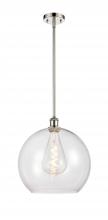 Innovations Lighting 516-1S-PN-G122-14 - Athens - 1 Light - 14 inch - Polished Nickel - Pendant