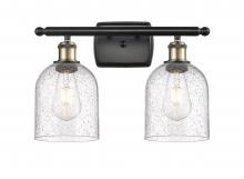 Innovations Lighting 516-2W-BAB-G558-6SDY - Bella - 2 Light - 16 inch - Black Antique Brass - Bath Vanity Light