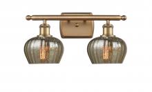 Innovations Lighting 516-2W-BB-G96-LED - Fenton - 2 Light - 17 inch - Brushed Brass - Bath Vanity Light