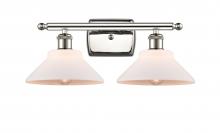 Innovations Lighting 516-2W-PN-G131 - Orwell - 2 Light - 18 inch - Polished Nickel - Bath Vanity Light