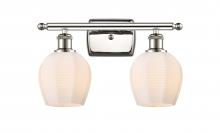 Innovations Lighting 516-2W-PN-G461-6 - Norfolk - 2 Light - 16 inch - Polished Nickel - Bath Vanity Light