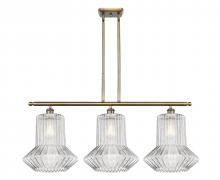 Innovations Lighting 516-3I-AB-G212 - Springwater - 3 Light - 39 inch - Antique Brass - Cord hung - Island Light