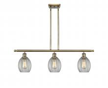 Innovations Lighting 516-3I-AB-G82 - Eaton - 3 Light - 36 inch - Antique Brass - Cord hung - Island Light