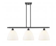 Innovations Lighting 516-3I-BK-GBD-91 - Bristol - 3 Light - 36 inch - Matte Black - Cord hung - Island Light