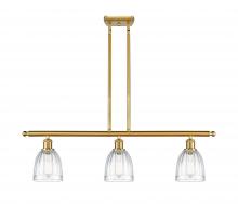 Innovations Lighting 516-3I-SG-G442 - Brookfield - 3 Light - 36 inch - Satin Gold - Cord hung - Island Light