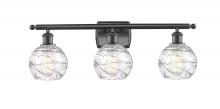 Innovations Lighting 516-3W-OB-G1213-6 - Athens Deco Swirl - 3 Light - 26 inch - Oil Rubbed Bronze - Bath Vanity Light