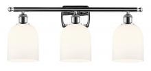 Innovations Lighting 516-3W-PC-G558-6GWH - Bella - 3 Light - 26 inch - Polished Chrome - Bath Vanity Light