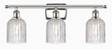 Innovations Lighting 516-3W-PN-G559-5CL - Bridal Veil - 3 Light - 25 inch - Polished Nickel - Bath Vanity Light