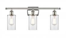 Innovations Lighting 516-3W-PN-G802 - Clymer - 3 Light - 24 inch - Polished Nickel - Bath Vanity Light