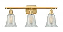 Innovations Lighting 516-3W-SG-G2811 - Hanover - 3 Light - 26 inch - Satin Gold - Bath Vanity Light