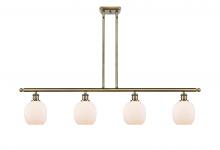 Innovations Lighting 516-4I-AB-G101-LED - Belfast - 4 Light - 48 inch - Antique Brass - Cord hung - Island Light