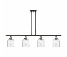 Innovations Lighting 516-4I-BAB-G558-6SDY - Bella - 4 Light - 48 inch - Black Antique Brass - Cord hung - Island Light