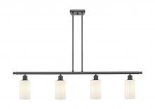 Innovations Lighting 516-4I-BK-G801 - Clymer - 4 Light - 48 inch - Matte Black - Cord hung - Island Light