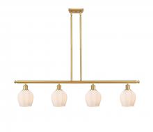 Innovations Lighting 516-4I-SG-G461-6 - Norfolk - 4 Light - 48 inch - Satin Gold - Cord hung - Island Light