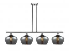 Innovations Lighting 516-4I-SN-G93-L - Fenton - 4 Light - 49 inch - Brushed Satin Nickel - Cord hung - Island Light