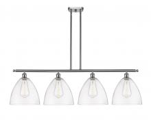 Innovations Lighting 516-4I-SN-GBD-122 - Bristol - 4 Light - 50 inch - Brushed Satin Nickel - Cord hung - Island Light