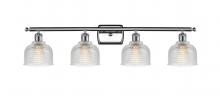 Innovations Lighting 516-4W-PC-G412 - Dayton - 4 Light - 36 inch - Polished Chrome - Bath Vanity Light