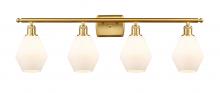 Innovations Lighting 516-4W-SG-G651-6-LED - Cindyrella - 4 Light - 36 inch - Satin Gold - Bath Vanity Light