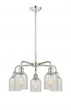  516-5CR-PN-G2511 - Caledonia - 5 Light - 23 inch - Polished Nickel - Chandelier