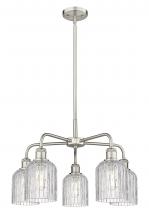 Innovations Lighting 516-5CR-SN-G559-5CL - Bridal Veil - 5 Light - 23 inch - Satin Nickel - Chandelier