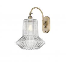 Innovations Lighting 518-1W-BB-G212 - Springwater - 1 Light - 12 inch - Brushed Brass - Sconce