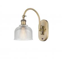 Innovations Lighting 518-1W-BB-G412 - Dayton - 1 Light - 6 inch - Brushed Brass - Sconce