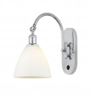 Innovations Lighting 518-1W-PC-GBD-751 - Bristol - 1 Light - 8 inch - Polished Chrome - Adjustable Swing Arm
