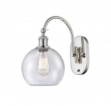 Innovations Lighting 518-1W-PN-G124-8 - Athens - 1 Light - 8 inch - Polished Nickel - Adjustable Swing Arm