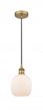 Innovations Lighting 616-1P-BB-G101 - Belfast - 1 Light - 6 inch - Brushed Brass - Cord hung - Mini Pendant