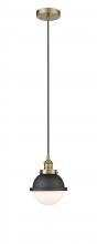 Innovations Lighting 616-1PH-AB-HFS-61-BK - Edison - 1 Light - 7 inch - Antique Brass - Mini Pendant