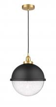 Innovations Lighting 616-1PH-SG-HFS-124-BK - Edison - 1 Light - 13 inch - Satin Gold - Mini Pendant