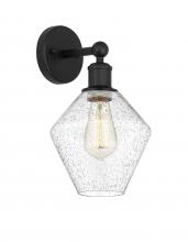 Innovations Lighting 616-1W-BK-G654-8 - Cindyrella - 1 Light - 8 inch - Matte Black - Sconce