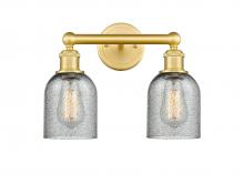  616-2W-SG-G257 - Caledonia - 2 Light - 14 inch - Satin Gold - Bath Vanity Light