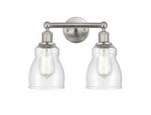 Innovations Lighting 616-2W-SN-G394 - Ellery - 2 Light - 14 inch - Brushed Satin Nickel - Bath Vanity Light